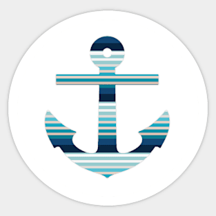 Anchor Time Sticker